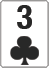 3 of clubs