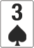 3 of spades