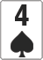 4 of spades