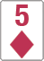 5 of diamonds