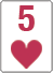 5 of hearts