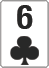 6 of clubs