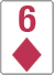 6 of diamonds