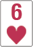 6 of hearts