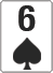 6 of spades