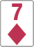 7 of diamonds