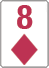 8 of diamonds