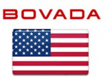 Bovada logo with USA flag